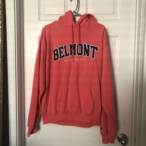 Pink Nashville Belmont University Champion Hoodie